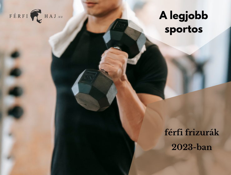sportos férfi hajvágások 2023