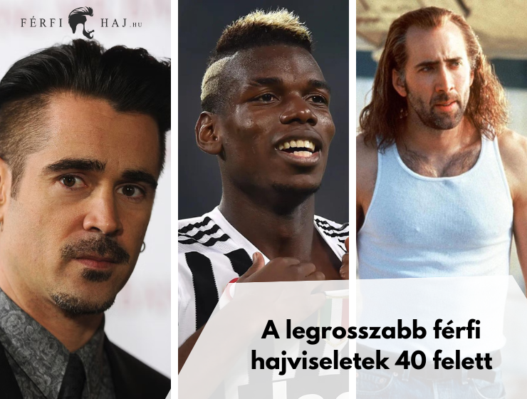 A legrosszabb férfi hajviseletek 40 felett