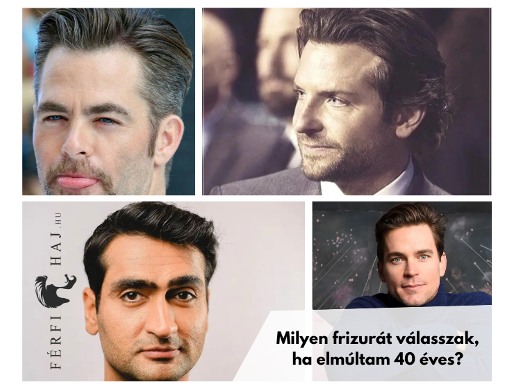 férfi frizurák 40 fölött
