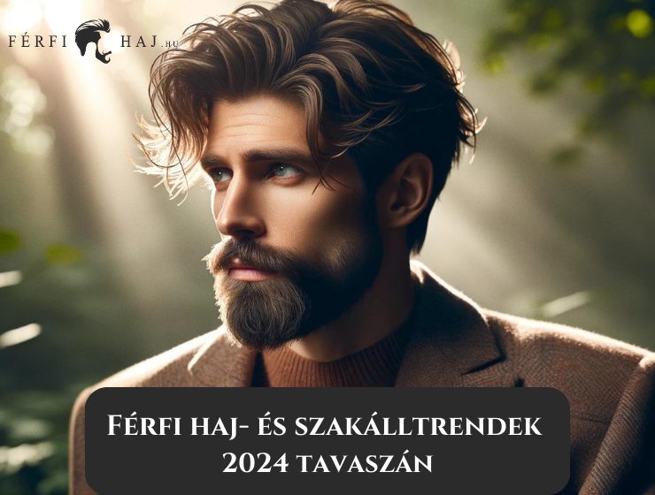 Férfi haj- és szakálltrendek 2024 tavaszán